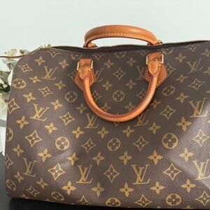 Vintage Louis Vuitton Speedy 35 Monogram Canvas Made in France